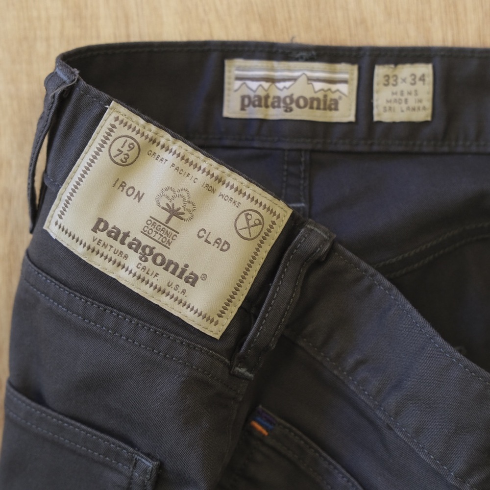 Patagonia Iron Clad Men's Dark Gray Pants